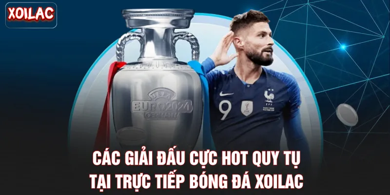 Các giải đấu cực hot quy tụ tại trực tiếp bóng đá Xoilac